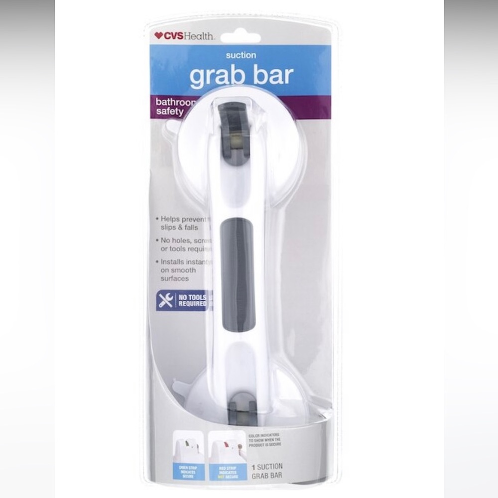 NIB CVS Health Suction Assist Grab Bar